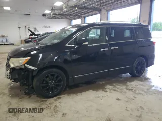 2014 Nissan Quest S with VIN JN8AE2KP9E9100519, listed as a Copart auction lot 62833395 with 147,872 mi miles and Clean title. Bid and sale history available at DreamBid. Image 1.