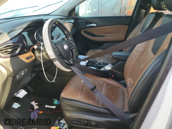 2020 Buick Encore GX Essence with VIN KL4MMFS24LB090618, listed as a Copart auction lot 73885004 with Not provided miles and Salvage title. Bid and sale history available at DreamBid. Image 7.