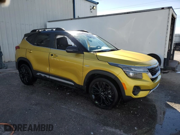 2022 Kia Seltos Nightfall with VIN KNDEUCA20N7241650, listed as a Copart auction lot 87296294 with 48,740 mi miles and Non Repairable. Bid and sale history available at carsss.com. Image 4.