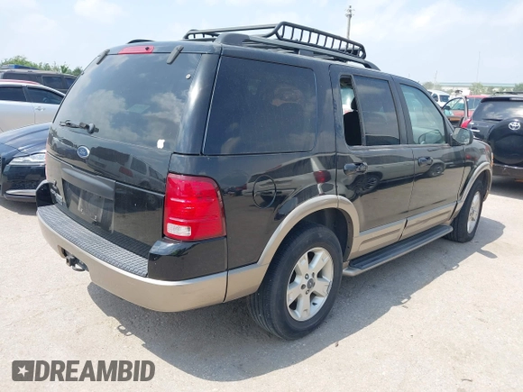 2003 Ford Explorer Eddie Bauer с VIN 1FMZU64K43ZA30964, выставлен на аукционе IAAI как лот 42273564 с пробегом 205 176 миль миль и . История ставок и продаж доступна на DreamBid. Изображение 4.