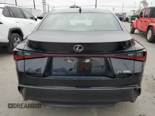 2021 Lexus IS 300 with VIN JTHAA1D29M5111530, listed as a Copart auction lot 65078415 with 76,997 mi miles and Salvage title. Bid and sale history available at DreamBid. Image 6.