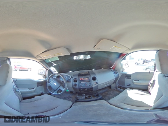 2006 Ford F-150 STX with VIN 1FTRX14W26NB57595, listed as a Copart auction lot 51207795 with 283,858 mi miles and Salvage title. Bid and sale history available at DreamBid. Image 13.