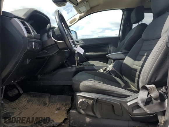 2021 Ford Ranger XL with VIN 1FTER1FHXMLD55535, listed as a Copart auction lot 50554475 with 113,294 mi miles and Salvage title. Bid and sale history available at DreamBid. Image 7.