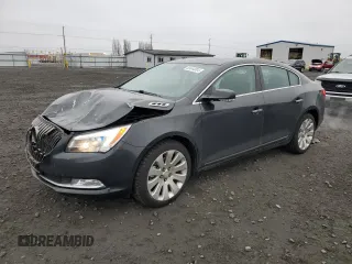 2014 Buick LaCrosse Leather with VIN 1G4GC5G32EF231310, listed as a Copart auction lot 83444004 with 115,263 mi miles and Salvage title. Bid and sale history available at DreamBid. Image 1.