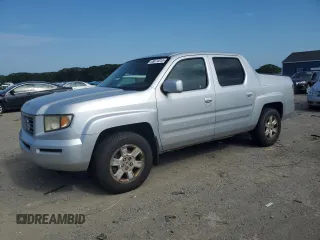2008 Honda Ridgeline RTL with VIN 2HJYK165X8H515130, listed as a Copart auction lot 63074015 with 160,304 mi miles and Clean title. Bid and sale history available at DreamBid. Image 1.