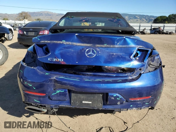 2018 Mercedes-Benz C 300 with VIN WDDWK4JB9JF599075, listed as a Copart auction lot 88006825 with 47,615 mi miles and Salvage Title. Bid and sale history available at DreamBid. Image 6.