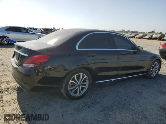 2017 Mercedes-Benz C 300 z VIN 55SWF4JB0HU219715, wystawiony jako Copart lot #60154615 z przebiegiem 130 378 mil mil oraz Czysty tytuł • Clean title. Historia ofert i sprzedaży dostępna na DreamBid. Obrazek 3.