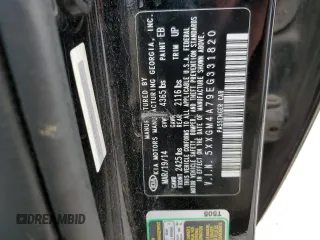 2014 Kia Optima LX z VIN 5XXGM4A79EG331820, wystawiony jako Copart lot #55628945 z przebiegiem Nie podano mil oraz Szkoda całkowita • Salvage title. Historia ofert i sprzedaży dostępna na DreamBid. Obrazek 12.
