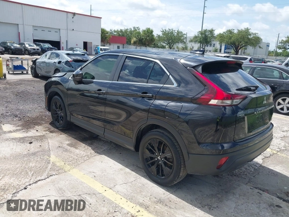 2022 Mitsubishi Eclipse Cross LE with VIN JA4ASVAA4NZ060962, listed as a IAAI auction lot 42639614 with 37,019 mi miles and . Bid and sale history available at DreamBid. Image 3.
