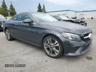 2022 Mercedes-Benz C 300 with VIN W1KWJ8DB3NG107789, listed as a Copart auction lot 59398755 with 63,435 mi miles and Salvage title. Bid and sale history available at DreamBid. Image 4.
