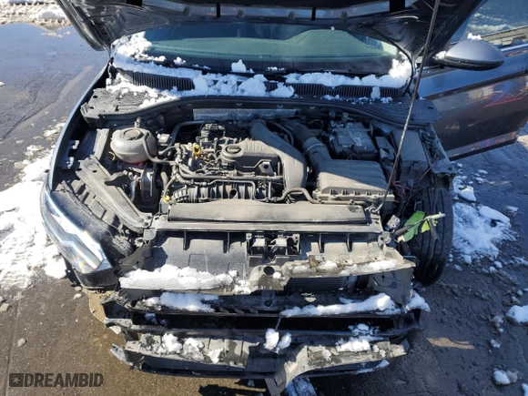 2023 Volkswagen Jetta S with VIN 3VW5M7BU9PM031349, listed as a Copart auction lot 47036455 with 23,680 mi miles and Salvage Title. Bid and sale history available at carsss.com. Image 12.