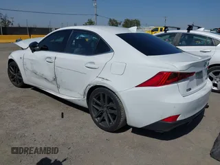 2020 Lexus IS 300 F Sport with VIN JTHGA1D22L5107134, listed as a IAAI auction lot 42430405 with 73,954 mi miles and . Bid and sale history available at DreamBid. Image 3.