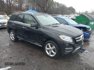 2018 Mercedes-Benz GLE 350 with VIN 4JGDA5HB9JB051872, listed as a IAAI auction lot 41972147 with 48,417 mi miles and . Bid and sale history available at DreamBid. Image 1.