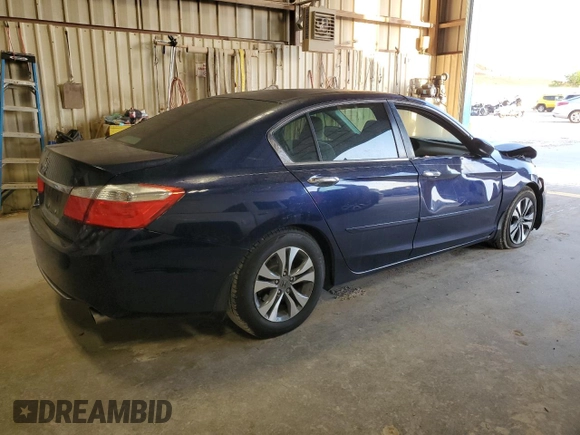 2015 Honda Accord LX with VIN 1HGCR2F39FA219415, listed as a Copart auction lot 53938215 with 125,992 mi miles and Salvage Title. Bid and sale history available at DreamBid. Image 3.