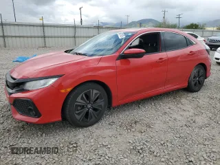 2018 Honda Civic EX z VIN SHHFK7H55JU201763, wystawiony jako Copart lot #56971075 z przebiegiem 39 759 mil mil oraz Szkoda całkowita • Salvage title. Historia ofert i sprzedaży dostępna na DreamBid. Obrazek 1.