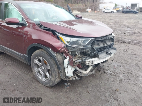 2019 Honda CR-V EX-L with VIN 2HKRW2H87KH620880, listed as a IAAI auction lot 41979258 with 108,783 mi miles. Bid and sale history available at carsss.com. Image 6.