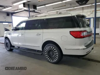 2020 Lincoln Navigator Black Label z VIN 5LMJJ3TT5LEL23937, wystawiony jako Copart lot #54434155 z przebiegiem 22 437 mil mil oraz Szkoda całkowita • Salvage title. Historia ofert i sprzedaży dostępna na DreamBid. Obrazek 2.