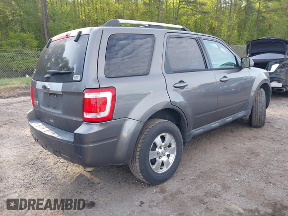 2012 Ford Escape Limited with VIN 1FMCU0E76CKB13513, listed as a IAAI auction lot 41992277 with 159,141 mi miles. Bid and sale history available at carsss.com. Image 4.