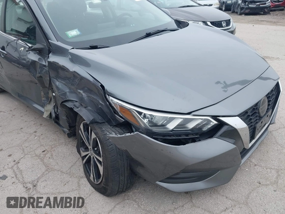 2020 Nissan Sentra SV z VIN 3N1AB8CV4LY267773, wystawiony jako IAAI lot #41969540 z przebiegiem 93 539 mil mil oraz . Historia ofert i sprzedaży dostępna na DreamBid. Obrazek 6.