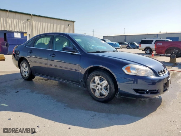 2009 Chevrolet Impala LS with VIN 2G1WB57K791248233, listed as a Copart auction lot 52647795 with 159,097 mi miles and Clean Title. Bid and sale history available at carsss.com. Image 4.