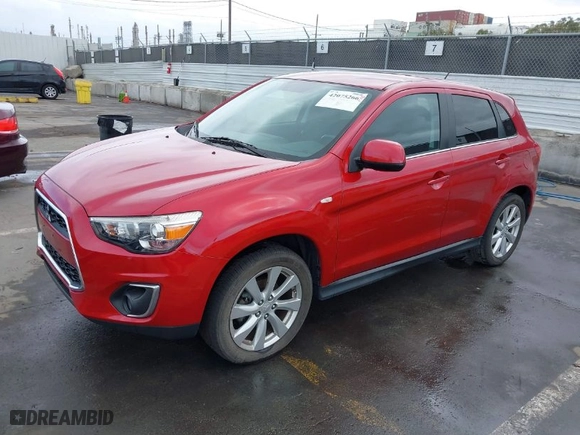 2013 Mitsubishi Outlander Sport SE with VIN 4A4AP4AU2DE023032, listed as a IAAI auction lot 42075266 with 65,103 mi miles. Bid and sale history available at carsss.com. Image 2.