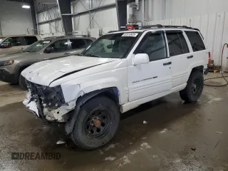 1998 Jeep Grand Cherokee Limited z VIN 1J4GZ88Z6WC300682, wystawiony jako Copart lot #52913925 z przebiegiem 199 055 mil mil oraz Szkoda całkowita • Salvage title. Historia ofert i sprzedaży dostępna na DreamBid. Obrazek 1.