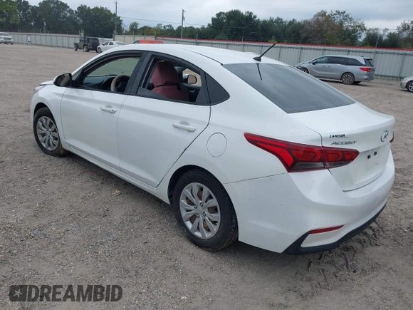 2019 Hyundai Accent SE with VIN 3KPC24A33KE045001, listed as a IAAI auction lot 40857224 with Not Provided miles and . Bid and sale history available at carsss.com. Image 3.