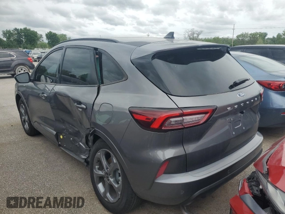 2024 Ford Escape ST-Line with VIN 1FMCU0MN3RUB33876, listed as a Copart auction lot 53759385 with 3,873 mi miles and Clean Title. Bid and sale history available at DreamBid. Image 2.