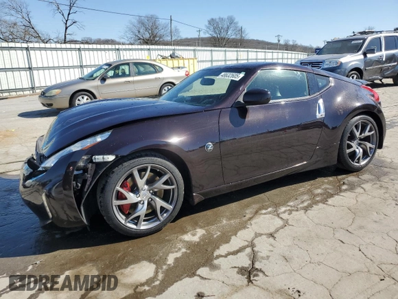 2017 Nissan 370Z with VIN JN1AZ4EH0HM952004, listed as a Copart auction lot 48632605 with 78,720 mi miles and Salvage Title. Bid and sale history available at DreamBid. Image 1.