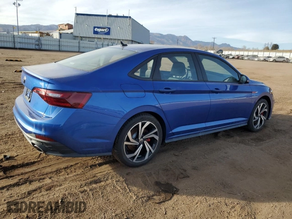 2023 Volkswagen Jetta Autobahn with VIN 3VW2T7BU0PM045419, listed as a Copart auction lot 85143674 with 3,037 mi miles and Salvage title. Bid and sale history available at DreamBid. Image 3.
