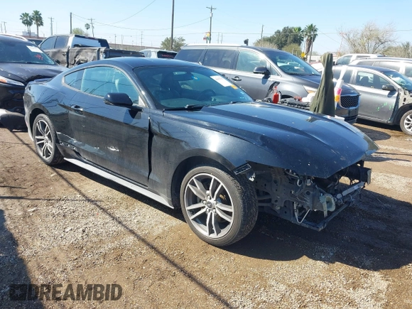2017 Ford Mustang EcoBoost with VIN 1FA6P8TH5H5316763, listed as a IAAI auction lot 41651751 with 110,609 mi miles. Bid and sale history available at carsss.com. Image 1.