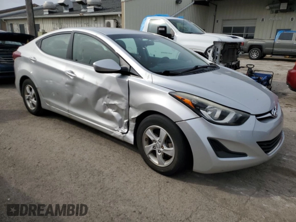 2015 Hyundai Elantra SE с VIN 5NPDH4AE1FH649605, выставлен на аукционе Copart как лот 53119385 с пробегом Не указан миль и Списание • Salvage title. История ставок и продаж доступна на DreamBid. Изображение 4.