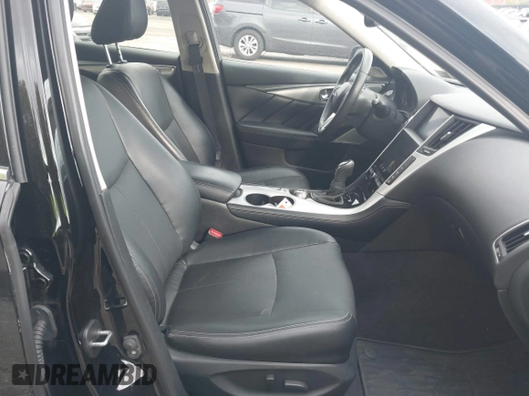 2022 Infiniti Q50 Luxe with VIN JN1EV7BRXNM342313, listed as a IAAI auction lot 42028864 with 28,093 mi miles and . Bid and sale history available at DreamBid. Image 5.