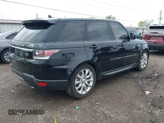 2016 Land Rover Range Rover Sport V6 Diesel HSE with VIN SALWR2KFXGA583834, listed as a IAAI auction lot 41882049 with 123,235 mi miles. Bid and sale history available at carsss.com. Image 4.