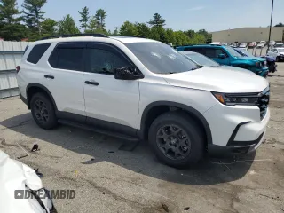 2024 Honda Pilot TrailSport z VIN 5FNYG1H60RB004755, wystawiony jako Copart lot #59502924 z przebiegiem Nie podano mil oraz Szkoda całkowita • Salvage title. Historia ofert i sprzedaży dostępna na DreamBid. Obrazek 4.