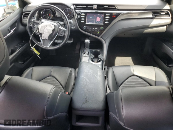 2019 Toyota Camry LE with VIN 4T1B11HK9KU840139, listed as a Copart auction lot 52015825 with 77,939 mi miles and Salvage Title. Bid and sale history available at carsss.com. Image 8.