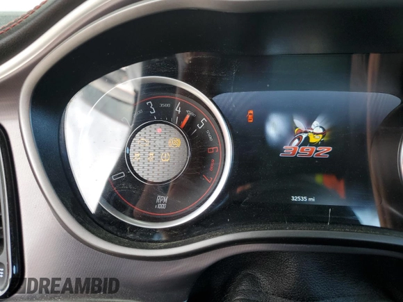 2021 Dodge Challenger R/T Scat Pack Widebody z VIN 2C3CDZFJ4MH649649, wystawiony jako Copart lot #51175535 z przebiegiem 52 535 mil mil oraz Szkoda całkowita • Salvage title. Historia ofert i sprzedaży dostępna na DreamBid. Obrazek 9.