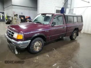 1993 Ford Ranger Splash with VIN 1FTCR10A2PPB24564, listed as a Copart auction lot 84108204 with 57,783 mi miles and Salvage Title. Bid and sale history available at DreamBid. Image 1.