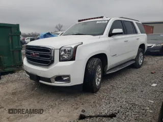 2017 GMC Yukon SLT z VIN 1GKS1BKC2HR235049, wystawiony jako Copart lot #43756185 z przebiegiem 80 774 mil mil oraz Szkoda całkowita • Salvage title. Historia ofert i sprzedaży dostępna na DreamBid. Obrazek 1.