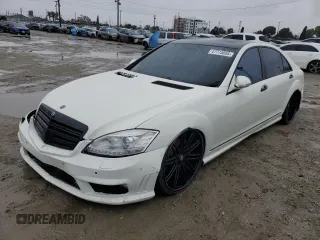 2009 Mercedes-Benz S-Class 5.5L V8 with VIN WDDNG71X89A280706, listed as a Copart auction lot 47773055 with 100,351 mi miles and Clean Title. Bid and sale history available at carsss.com. Image 1.