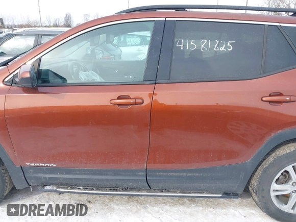 2019 GMC Terrain SLE with VIN 3GKALTEV0KL260362, listed as a IAAI auction lot 41581825 with 87,038 mi miles. Bid and sale history available at carsss.com. Image 13.