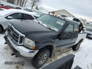 2003 Ford F-250 with VIN 3FTNX21L83MB38778, listed as a Copart auction lot 45116605 with 157,368 mi miles and Salvage title. Bid and sale history available at DreamBid. Image 1.