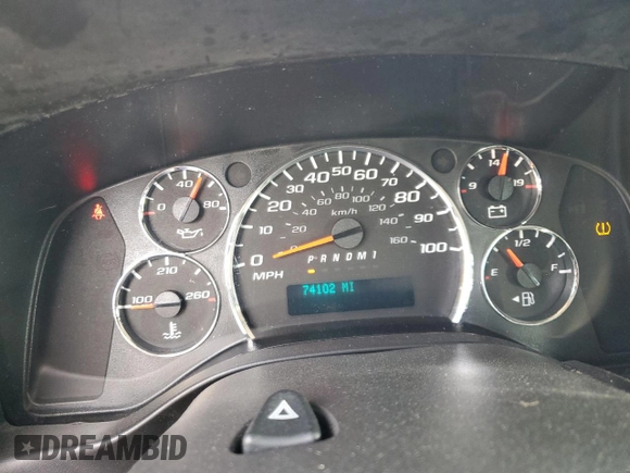 2016 Chevrolet Express Cargo Van with VIN 1GCWGBFF2G1144523, listed as a Copart auction lot 84763734 with 74,102 mi miles and Salvage Title. Bid and sale history available at carsss.com. Image 9.
