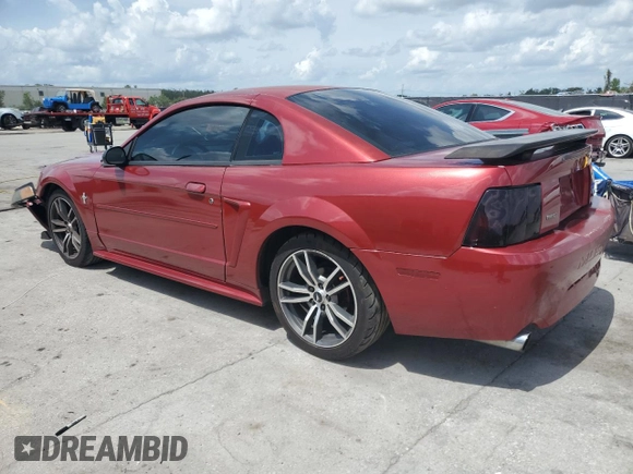 2003 Ford Mustang Standard with VIN 1FAFP40403F418081, listed as a Copart auction lot 49983165 with 232,853 mi miles and Salvage Title. Bid and sale history available at carsss.com. Image 2.