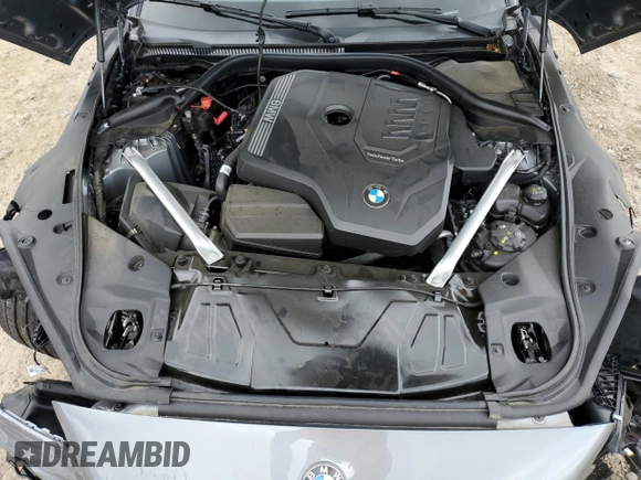 2024 BMW Z4 sDrive30i with VIN WBAHF3C0XRWY33763, listed as a Copart auction lot 58850565 with Not provided miles and Salvage title. Bid and sale history available at DreamBid. Image 11.