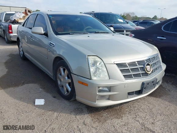 2008 Cadillac STS RWD w/1SB with VIN 1G6DW67VX80103882, listed as a IAAI auction lot 41584127 with 183,709 mi miles. Bid and sale history available at carsss.com. Image 1.