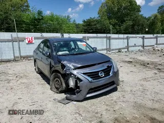 2016 Nissan Versa SV with VIN 3N1CN7AP4GL834761, listed as a Copart auction lot 55761875 with 127,869 mi miles and Salvage title. Bid and sale history available at DreamBid. Image 14.