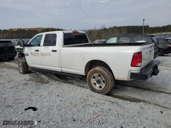 2018 Ram 2500 Tradesman with VIN 3C6UR5HJXJG216895, listed as a Copart auction lot 41732705 with 154,402 mi miles and Salvage Title. Bid and sale history available at carsss.com. Image 2.