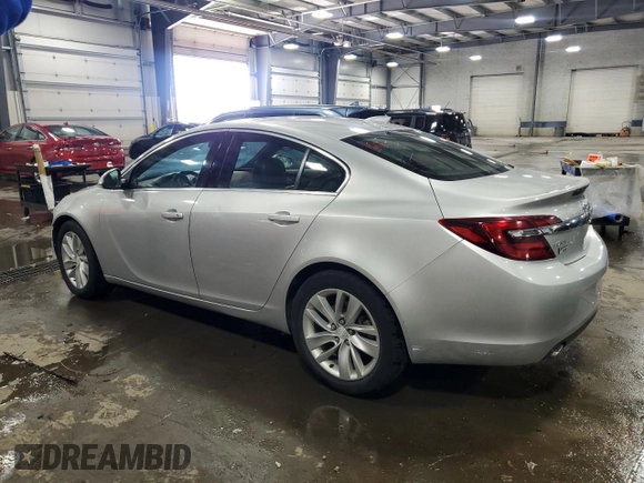 2016 Buick Regal with VIN 2G4GK5EX4G9153262, listed as a Copart auction lot 58265525 with 110,019 mi miles and Salvage title. Bid and sale history available at DreamBid. Image 2.