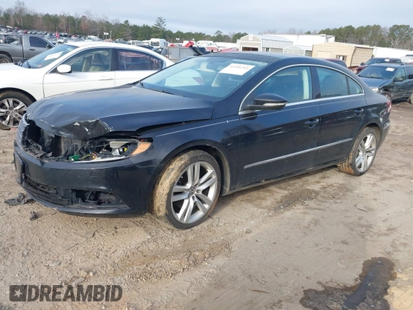 2013 Volkswagen CC Lux with VIN WVWRN7AN2DE506028, listed as a IAAI auction lot 41416314 with 109,843 mi miles. Bid and sale history available at carsss.com. Image 2.